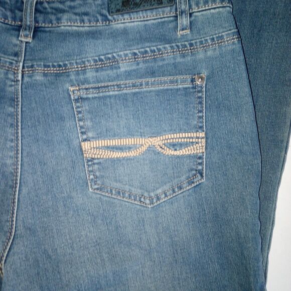 Buffalo David Bitton 10/30 Mid Rise Soft Stretch  Blue Jeans - Picture 4 of 16